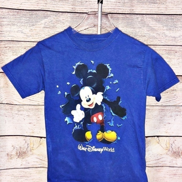 Disney Mickey Mouse Burst Out T-shirt Size M - Picture 1 of 4